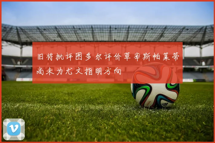 旧将批评图多尔评价草率斯帕莱蒂尚未为尤文指明方向